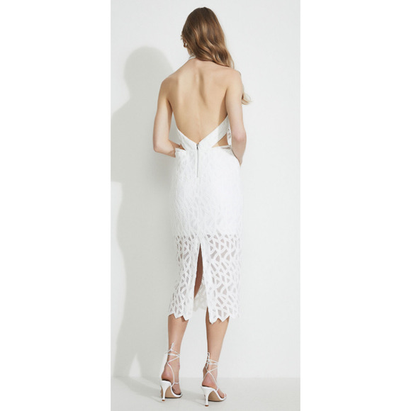 Bardot Isla Cutout Dress in Ivory - Picture 3 of 4
